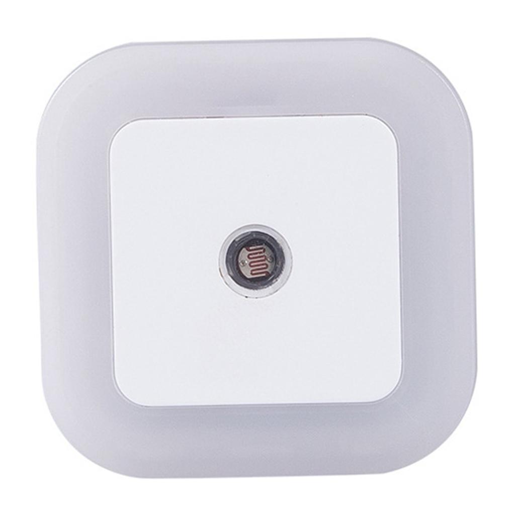 6 Stück Quadratisches Nachtlicht LED Weiche Weiße Farbe Lichtsteuerung Nachtlampe für Schlafzimmer Korridor ?