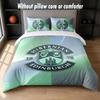 Hibernian FC Design Set Biancheria da Letto 1 Copripiumino + 2 Federe Morbido Traspirante Biancheria da Letto per la Casa
