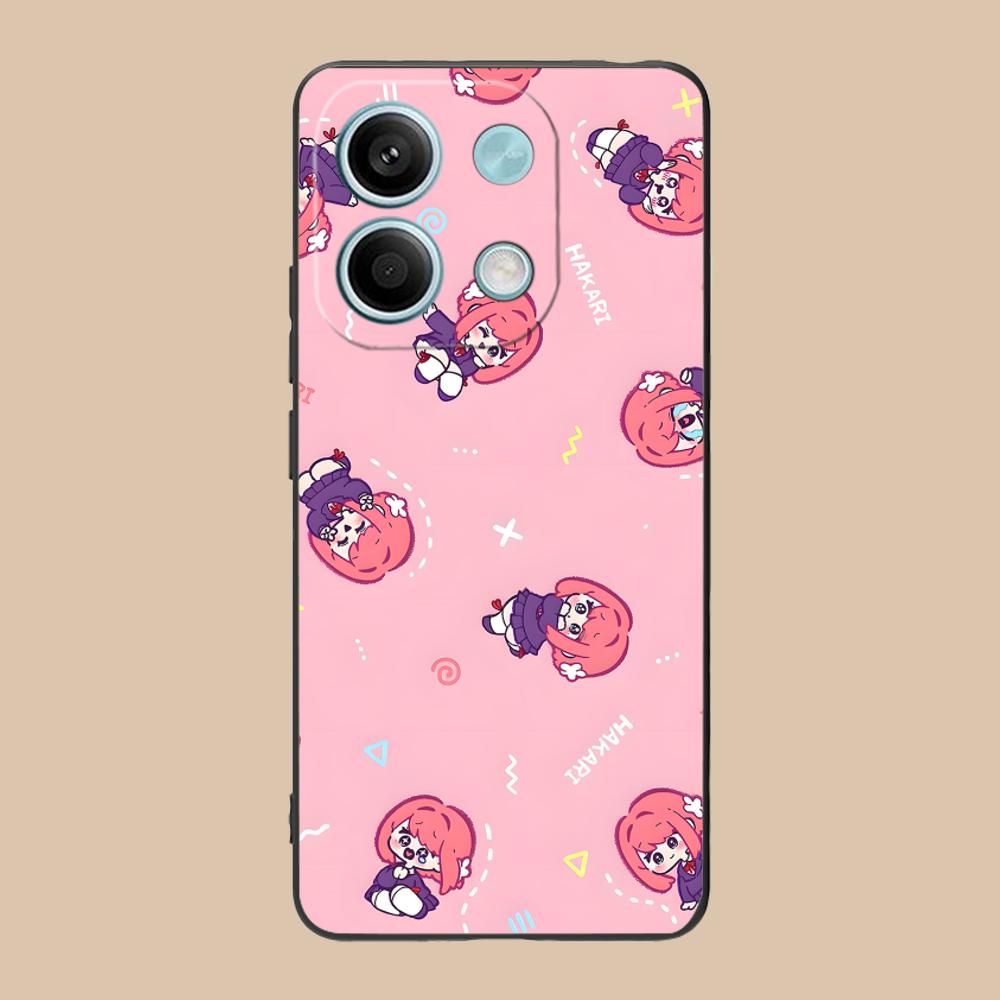 Anime Hakari Hanazono Mattes Handyhülle für POCO F8 F7 F6 F5 F4 F3 F2 Pro GT C75 C71 C65 C61 C40 Pro Ultra Bunte Hülle