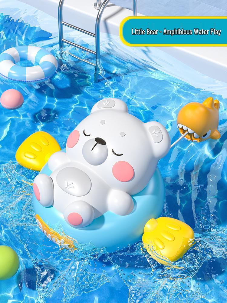 Little Yellow Duck Bath Toys for Kids - Water Play Shower Fun for Boys and Girls