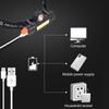 Q5+COB Bright Headlight Night Walking Headlamp Camping Hiking Head Lamp Rechargeable Outdoor Work