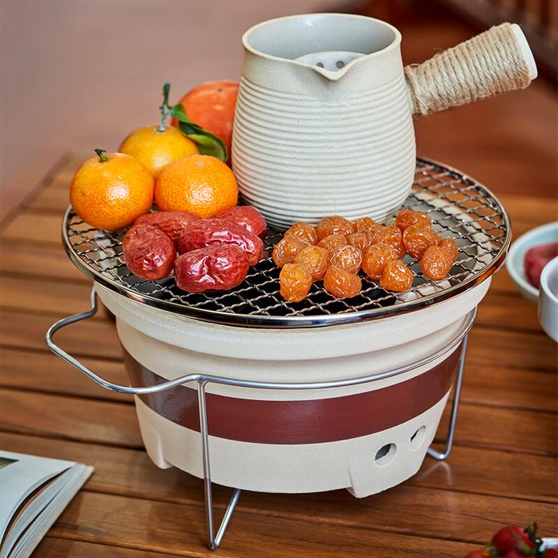 Multi-functional Ceramic Charcoal Stove and Grill