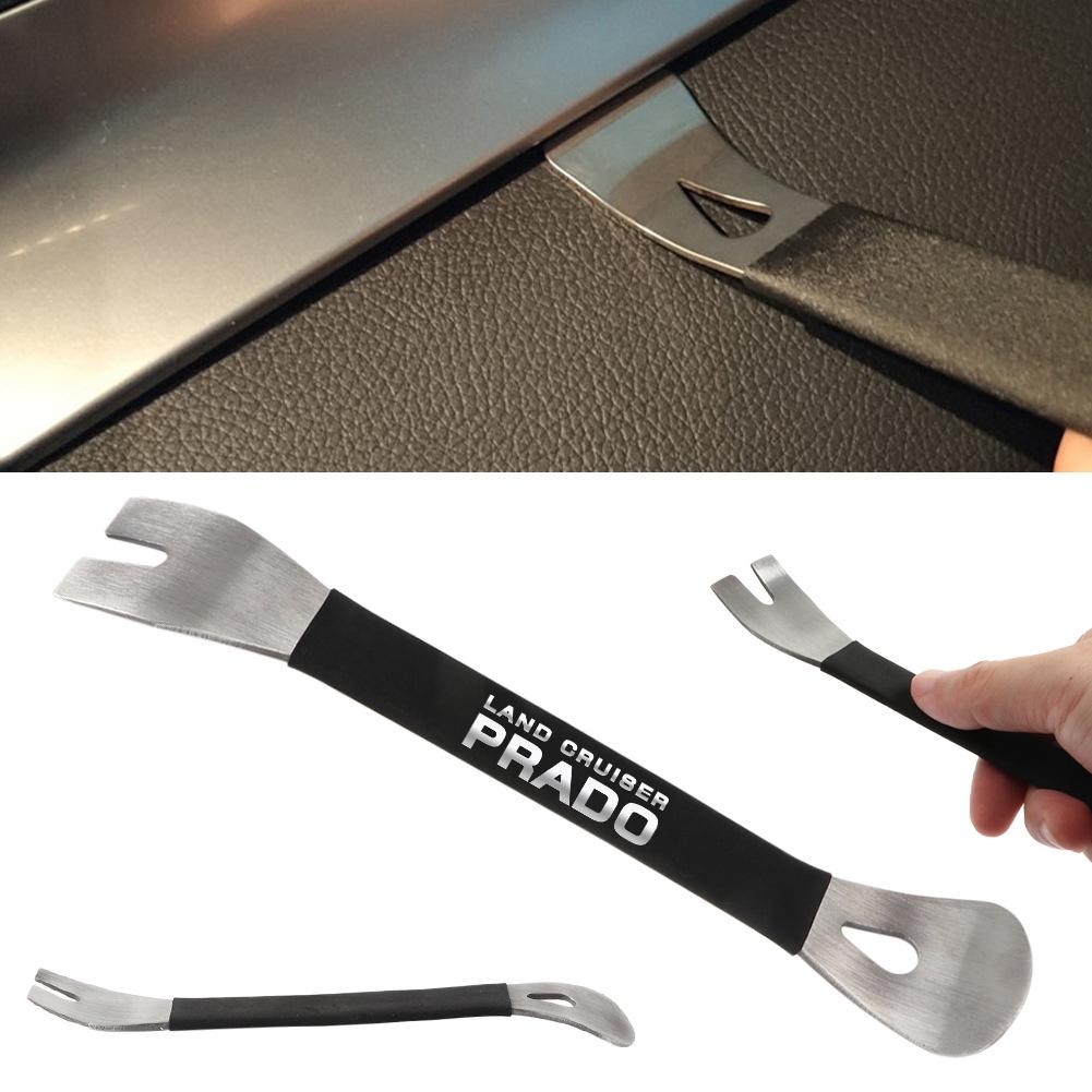 1PCS Car Interior Installation Removal Tool Stainless Steel Pry Plate for Toyota prado land cruiser Accessories