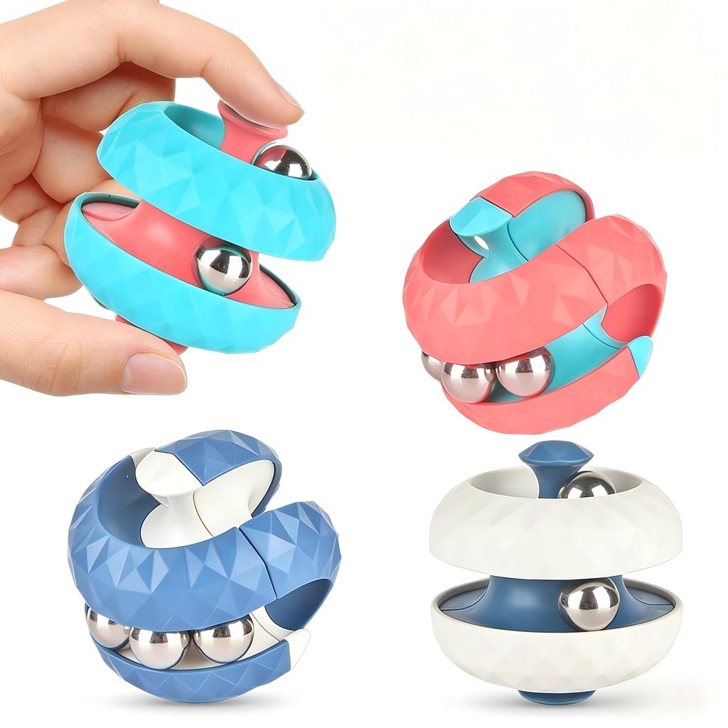 Decompression Toy Children Orbit Ball Cube Anti Stress Sensory Toys Fidget Toys for Kids Spinner Gifts for Kids Focus Training