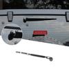 Rear Window Windshield Wiper Cover Trim Bezels For Jeep Wrangler JK 07-17 Carbon