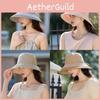 Sommer-Sonnenschutzhut mit breiter Krempe für Damen, Outdoor, Lässig, Mode