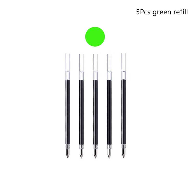 6 in 1 Multifunctional Pen 0.7 mm Ballpoint Pen 5 Colors and 0.5 mm Mechanical Pencil in One Pen for School Office Supplies