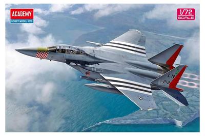 AcademyModels 1/72 Scale U.S. Air Force F-15E Strike Eagle D-DAY 75th Anniversary Paint Plastic Model Kit 12568