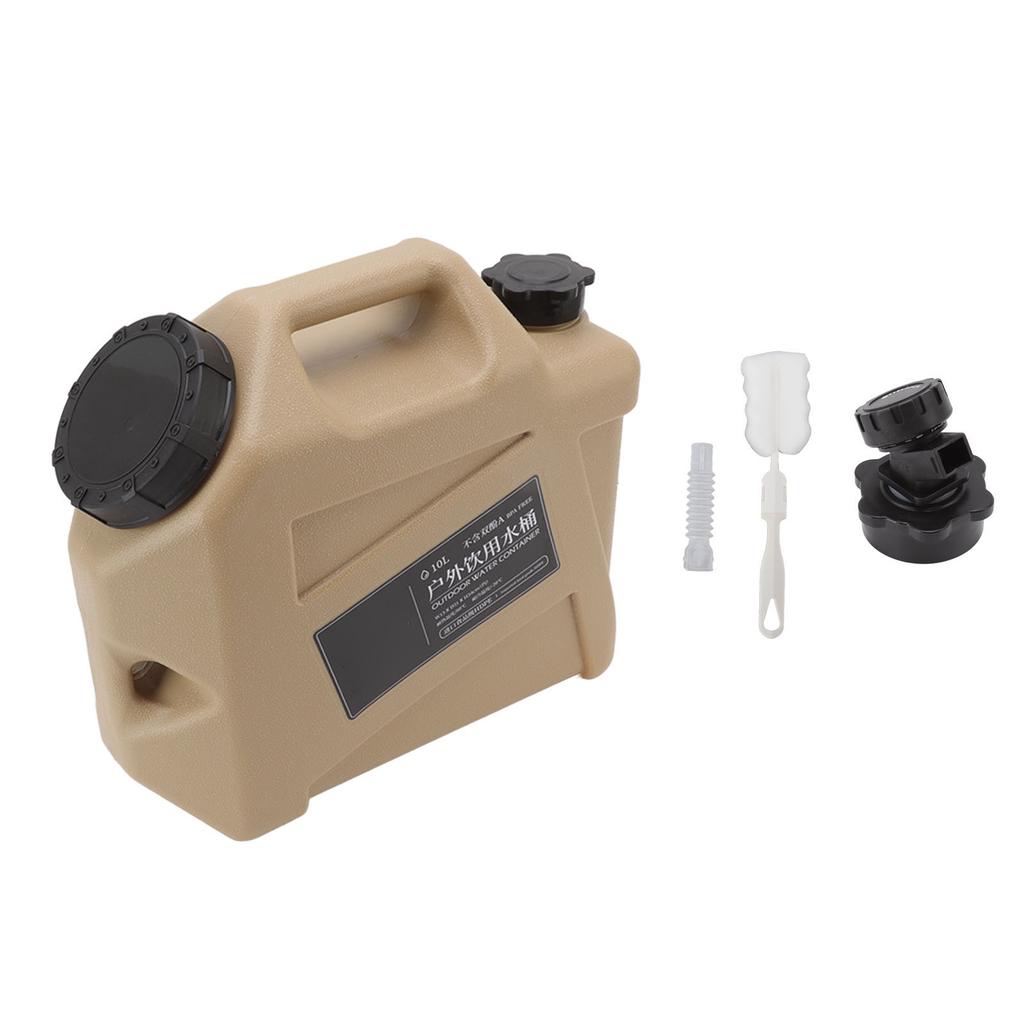 Shine Trip 10L Portable Water Storage Bucket Multifunction Household Water Container with Spigot