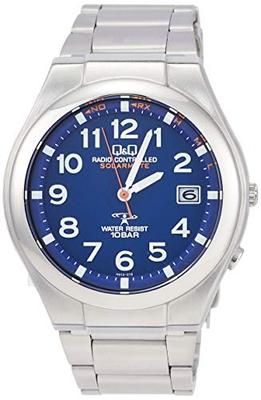 [Citizen Q&Q] Q&Q Radio-Controlled Solar Watch HG12-215 Men's Silver