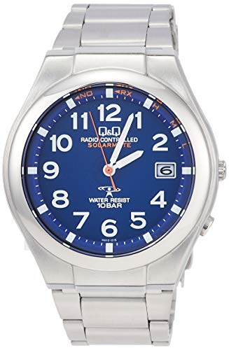 [Citizen Q&Q] Q&Q Radio-Controlled Solar Watch HG12-215 Men s Silver