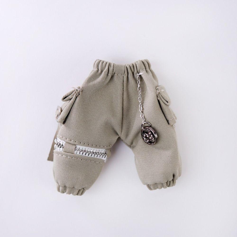 With Pockets OB11 Trousers Daily Casual Obitsu 11 Clothes Doll Cargo Pants  Doll Accessories