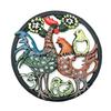 Sungmor Trivet Kettle Pot Teapot Cast Chicken Family Coaster, Mat, Holder, Heat-Resistant, Iron, Non-Slip, Rust-Resistant, Thick, Stylish, Vivid,