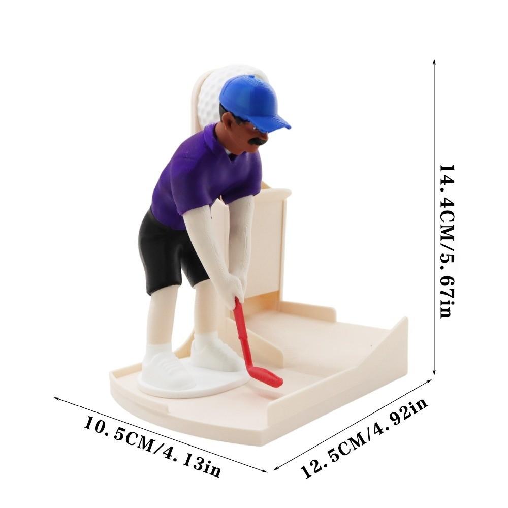 Neuer PLA Golf Flaschenöffner 3D Figur mit Score Board Bierdeckel Werfer Golfspieler Flaschenöffner Heimdekoration