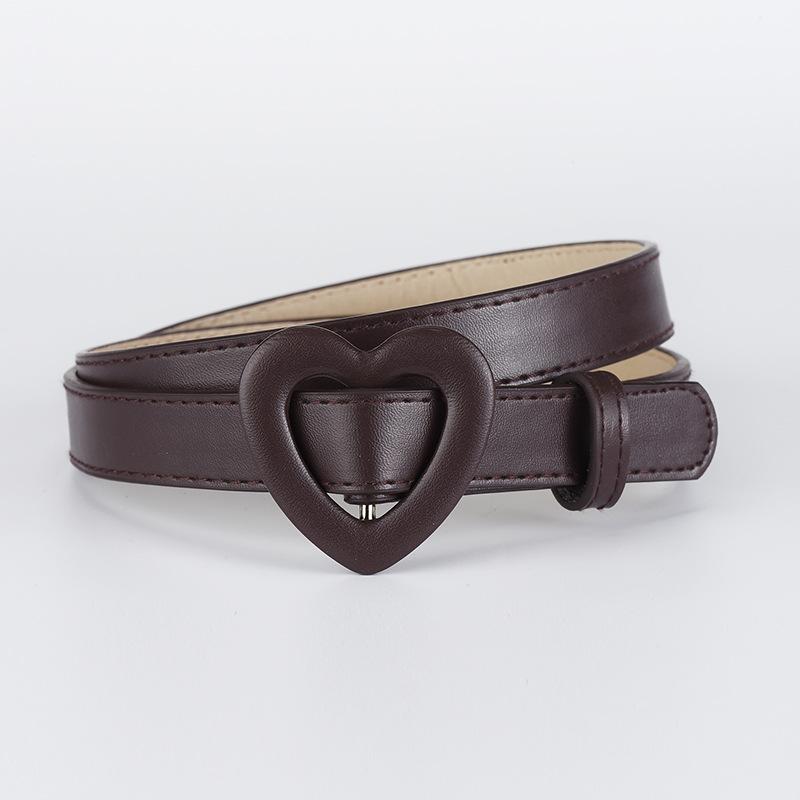 Shein Temu Exterior Decorative Children'S Belt Premium Casual Pin Buckle Pu Trouser Belt