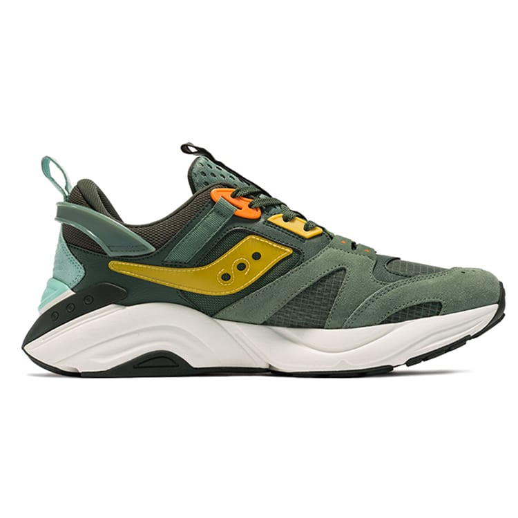 SAUCONY Gram 9000 Winter Textile, Synthetic Leather Cushioning Slip Resistant Abrasion Resistant Breathable S79000-2
