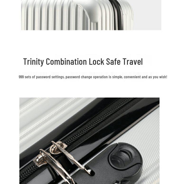 Military Green Retro Suitcase with Silent Wheels – Unisex 20-Inch Large Capacity Trolley