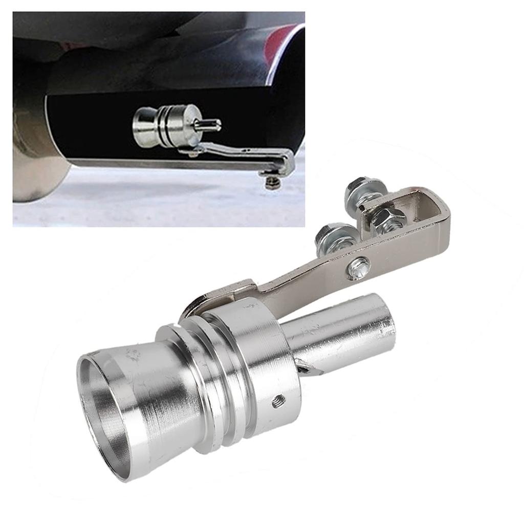 Car Muffler Cutter Auto Car Muffler Jet Whistle Turbo Sound Valve Simulator Mini Car