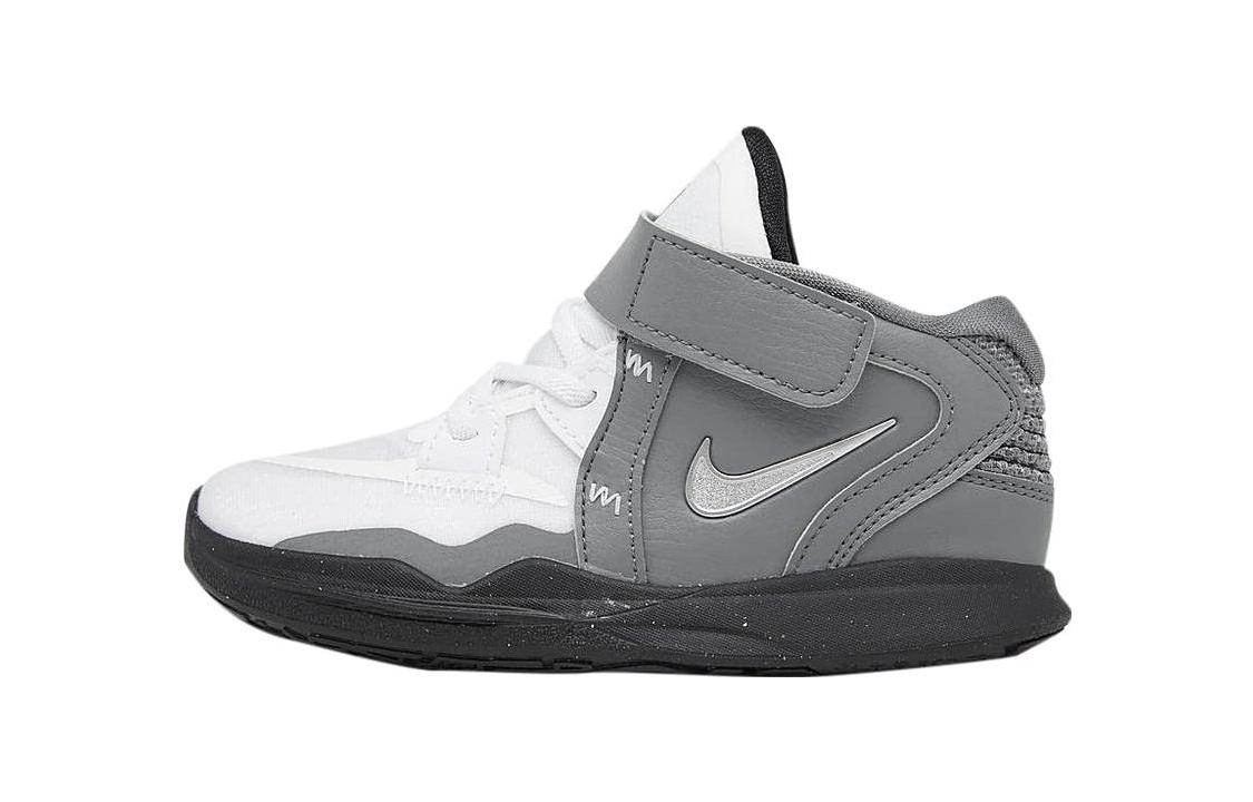 Nike Kyrie 8 Infinity  White Cement  Kyrie 8 Mid top Performance Basketball Shoes Gray White Infant And Toddler DD0337-108 22