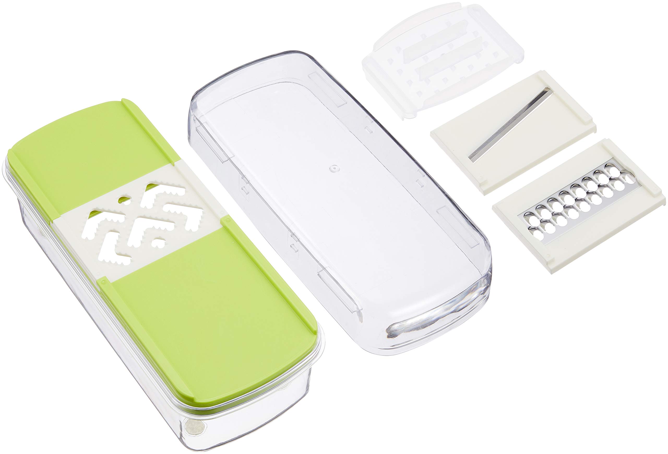

Wahei Freiz Vegetable Slicer Julienne Made in Japan GC-142 Cassette-type (Grater, Slicer, Cutter) - зелёный