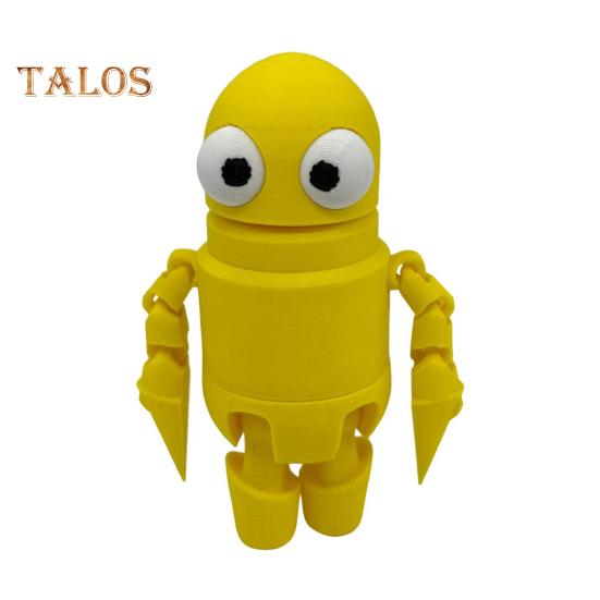 Desk Buddy Robot Ornament Collectible Robot Figurine Articulated Robot Buddy Gift for Video Game Fans Desk Decoration