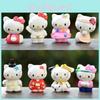 Cartoon Kimono Dolls Anime Accessories Desktop Decorations Toys