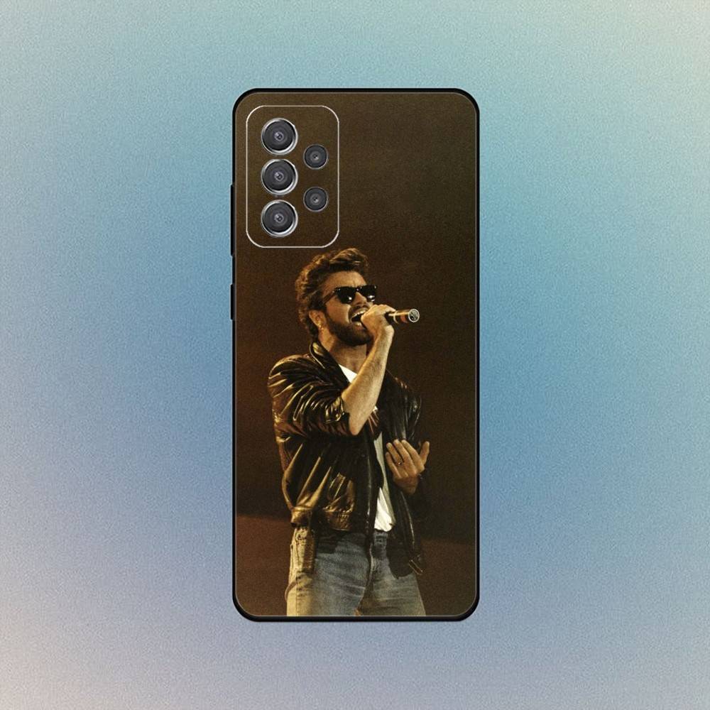 G-George Michael Phone Case For Samsung S25,S24,S21,S22,S23,S30,Ultra,S20 Black Soft Case