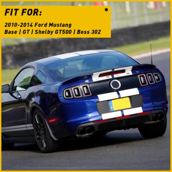 2x Red LED Rear Marker Lamps Side Reflector Lights For 2010-2014 Ford Mustang