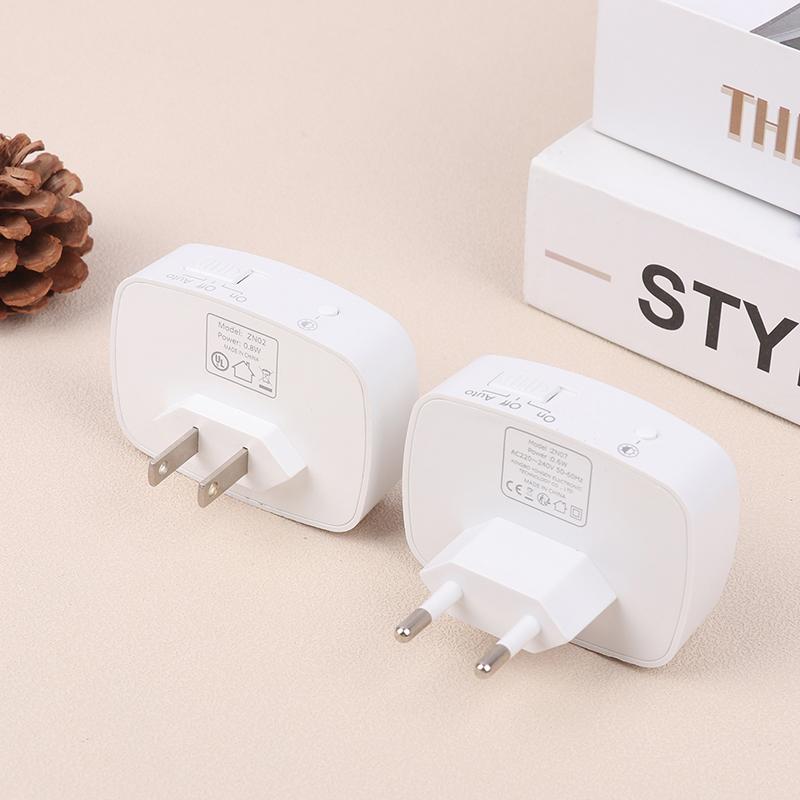 Led Night Light Motion Sensor Eu Us Plug Lamp Nightlights For Children Bedroom Decoration Hallway Stairs Wc Bedside Night Lamp