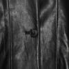 Womens Faux Leather Jacket Stand Collar Loose Fit Short Coat Fall Winter