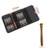 Professional Micro Precision Tiny Screwdriver Set with Leather Case Screwdriver Set  Watch