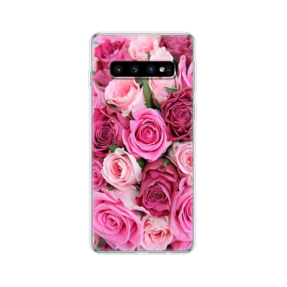 For Samsung Galaxy S10 Case S10Plus Silicone TPU Cover Phone S10 E Case On For Samsung S10 Plus G975F S 10 SM-G973F Transparent