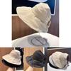 Fashionable Women's Summer Sun Hat With Big Brim Butterfly Bow Outdoor Cycling Sun-shading Cap
