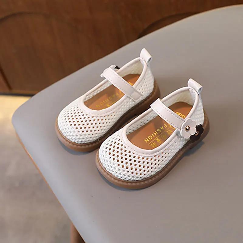 

Fashion First Walkers Casual Simple Baby Shoe New Summer Versatile Baby Girl Shoes Comfort Light Anti Slip Classic Sandals 2025 16insole12.2cm бежевий
