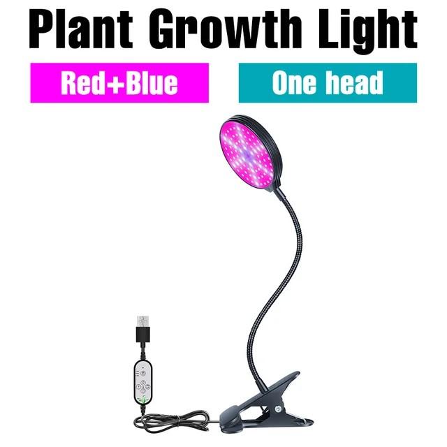 USB LED Grow Light 5V LED Grow Light Full Spectrum For Plants Lamp Aquarium For LED indoor Vegetable Flower seedling Grow Tent