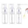 AEE4-3Pcs Glitter Duster Sprayer, 35Ml Transparent Glitter Duster Sprayer Bottle, Dry Powder Spray-Bottle Empty