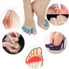 Wholesale 2pcs=1pair New Protective Toes Separator  Suitable Bunion Corrector  Material Soft Gel Straightener Spacers  Care Tool
