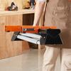 VEVOR Miter Saw Stand, 330lbs Load Capacity Steel Collapsible Stand for Miter Saw with One-piece Mounting Brackets Clamps