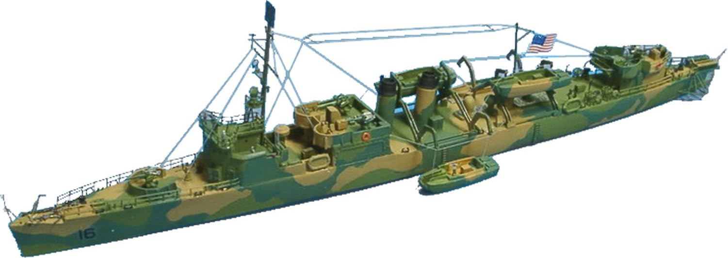 

Nico Model Быстроходный транспорт ВМС США Уорд 1944 Полимерный набор PN07023 1/700 APD-16