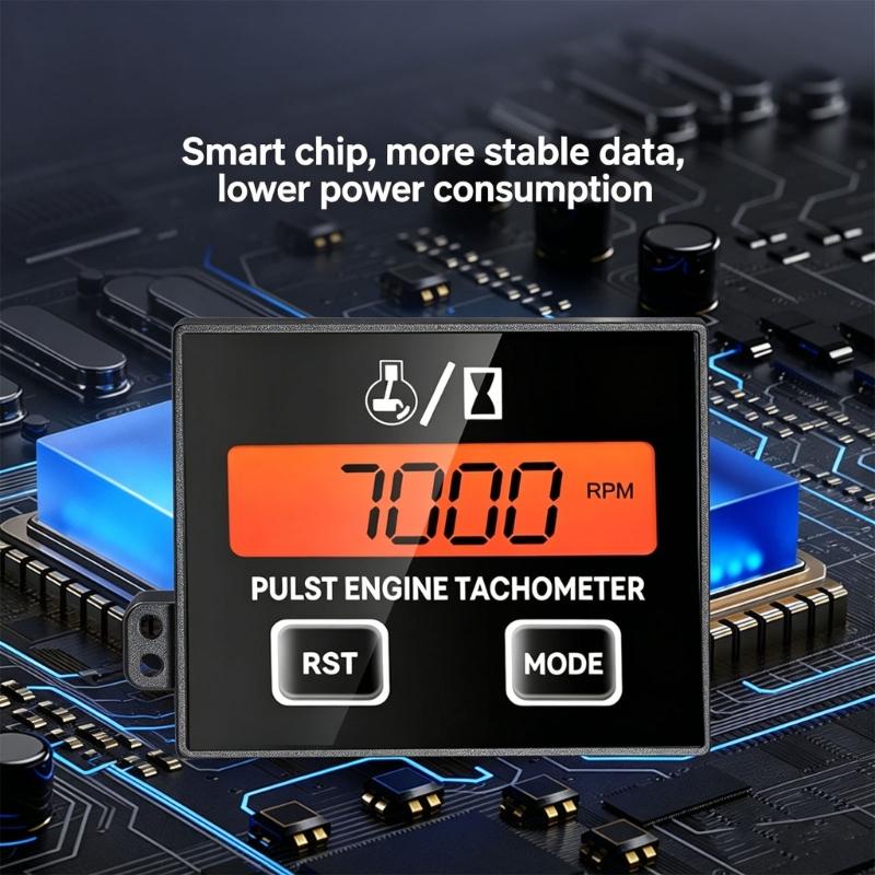 Multiple Function Speed Testing Device With 5 number Timer And strong ABS Housing For Commercial Mowers