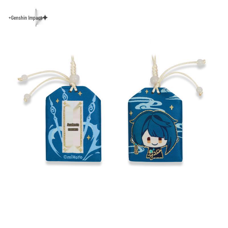 In Stock: Genshin Impact Character Badges & Keychains - Furina & Kazuha Series