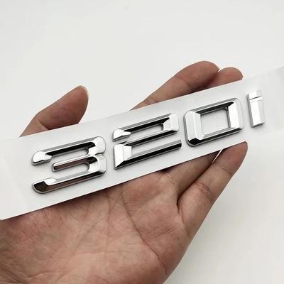 Chrom Auto Kofferraum Buchstaben Aufkleber Für BMW 3er Serie F30 E90 G20 E46 316i 318i 320i 325i 328i 330i 335i 340i Emblem Logo Zubehör tw2
