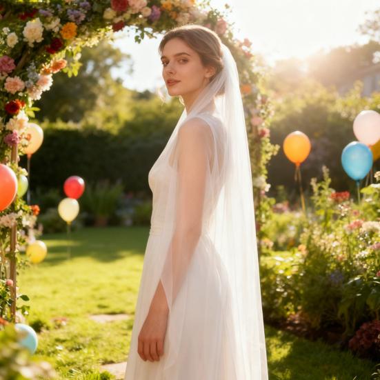 Bridal Veil Mesh Design Extra Long Wedding Veil Stunning Hairstyle Veil Scalp-friendly Soft Drooping Bridal Veil