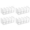2025+ 4 Pack Space-Saving Vertical Shoe Rack Organizer-Multi-Layer,Easy-to-Assemble, Compact Storage for Home Entryway Cabinet