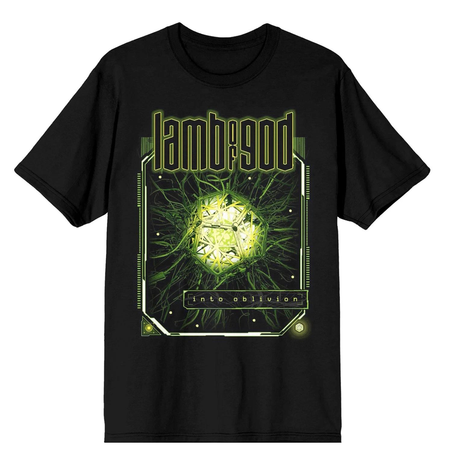 Men s Lamb Of God Into Oblivion Tech Frame (Rockabilia Exclusive) T-shirt S