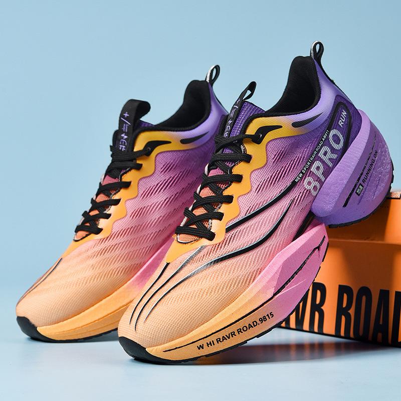 Chitu 8pro carbon plate racing shoes professional marathon shock absorption sports shoes couple knob running shoes men's shoes