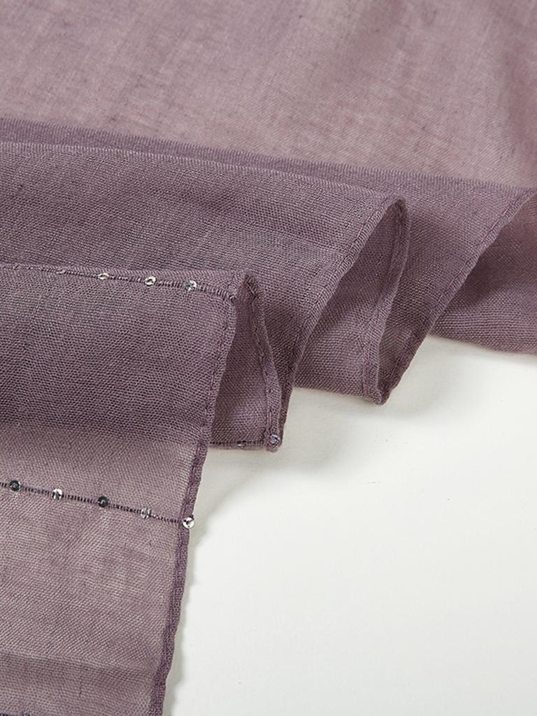 Design Shimmer Muslim Hijab Stripe Scarf Islamic Women Cotton Viscose Shiny Shawl Plain Hijab Scarf Tudung Bawal
