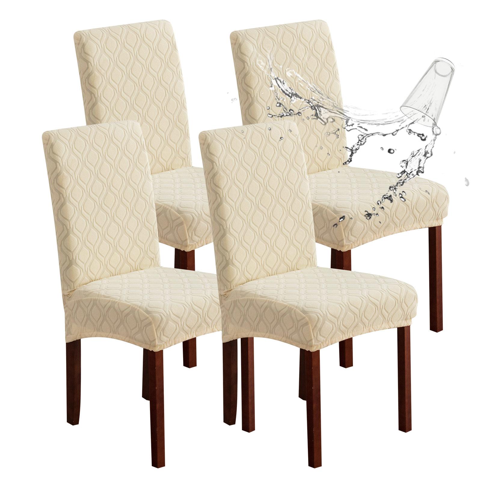 1 Stück/4 Stück/6 Stück 100% Wasserdicht, Ölbeständig, Staubdicht Pfirsichblüten Stuhlbezug Anwendbar für Esszimmer Hochzeit Wohnzimmer 1PC