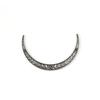 Exquisite Carving Crescent Hairpin Long Viking Hairpin Retro Moon Hairpin  Party Accessory