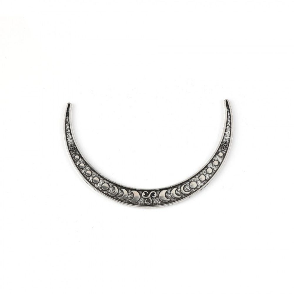 Alloy Retro Moon Hairpin Exquisite Carving Gothic Hairpin Ancient Style Hairpins  Women Accessory